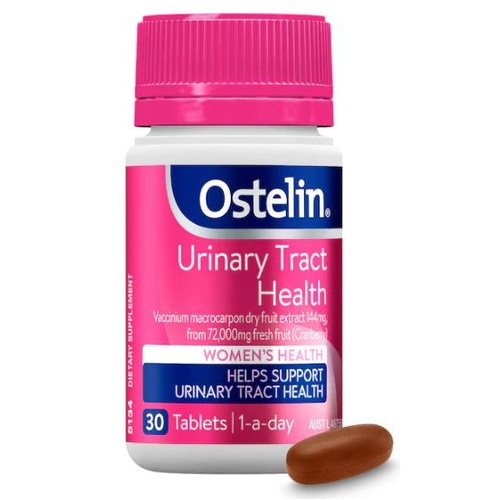 Ostelin Urinary Tract Health Cranberry 30 Tablets