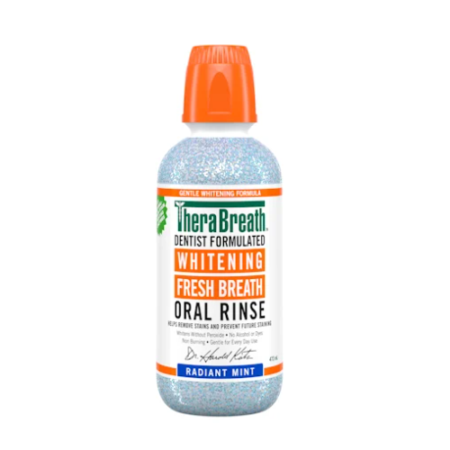 TheraBreath Oral Rinse Whitening 473ml