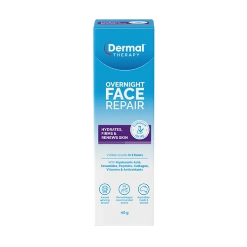 Dermal Therapy Overnight Face Repair 40g