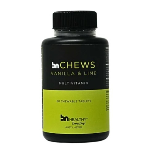 BN Chews Vanilla & Lime Multivitamin 60 Chewable Tablets 