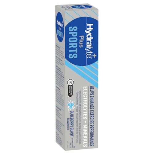Hydralyte Plus Sport Effervescent Blueberry Blast Tablets 20
