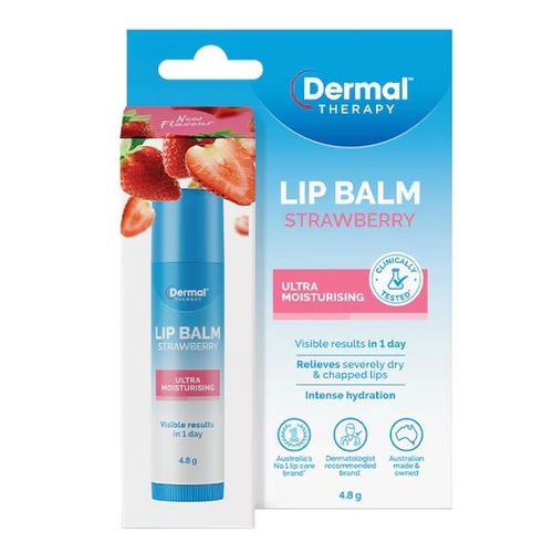 Dermal Therapy Lip Balm Strawberry 4.8g