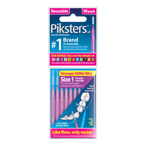 Piksters Interpik Interdental Brushes 60pk
