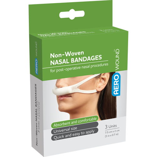 AeroWound Nasal Sling Band 3 Pack