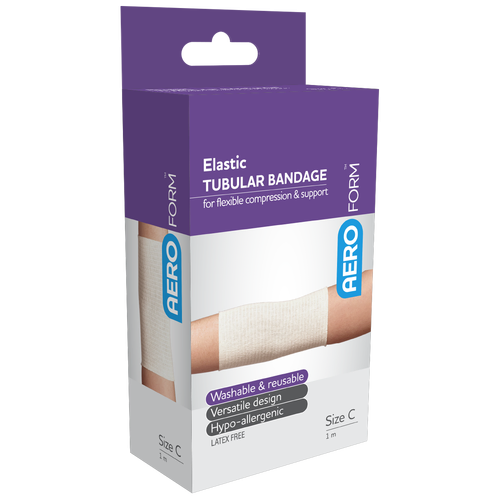 AeroForm Size C Adult Limbs Elastic Tubular Bandage 6.75cm x 1m