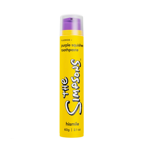 Hismile The Simpsons Purple Squishee Toothpaste 60g