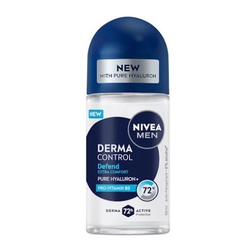 Nivea Deodorant Roll On Men Derma Control Defend 50ml