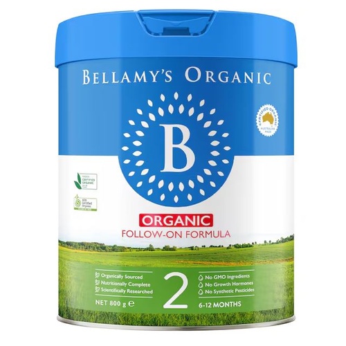 Bellamy's Organic Infant Formula 800g Step 2