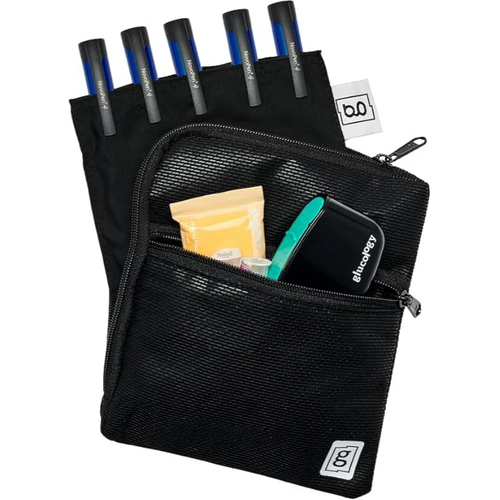 Glucology Insulin Pen Cooling Pouch Large Black