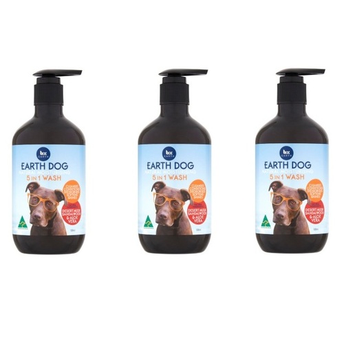 BX Earth Dog 5in1 Moisturising Shampoo 500ml [Bulk Buy 3 Units]