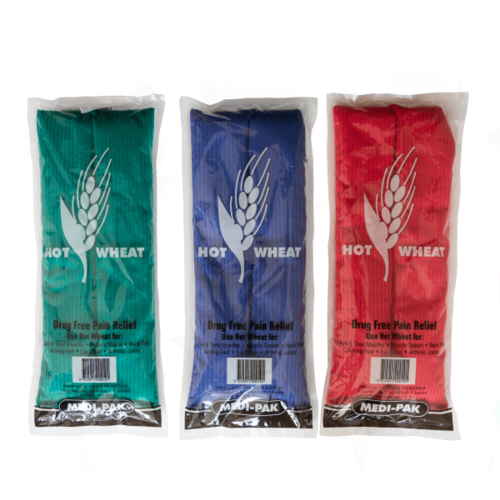 Medi-Pak Hot Wheat Pack Long Medium 3 Colour Assorted