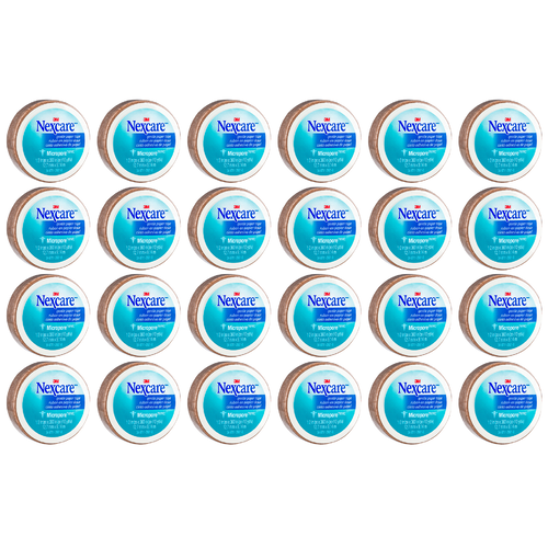 Nexcare 3M Micropore Tape Tan 12.7mm x 9.14m [Bulk Order 24 Units]