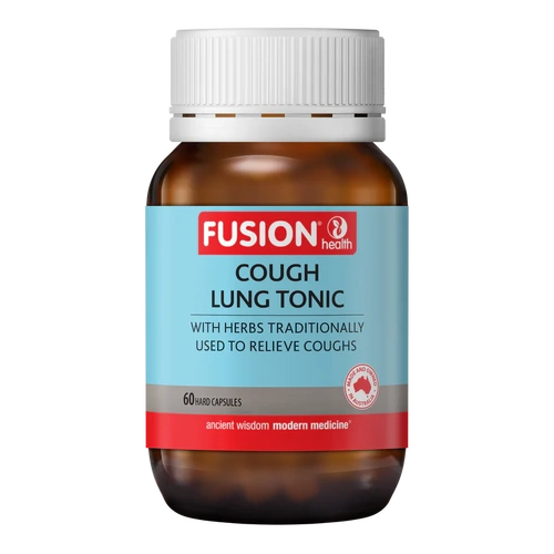 Fusion Health Cough Lung Tonic 60 Vege Capsules