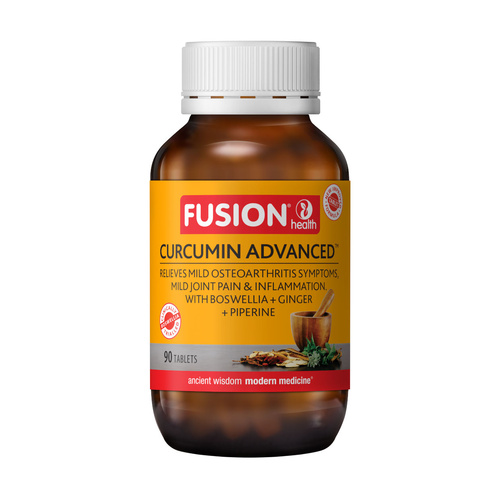 Fusion Health Curcumin Advanced 90 Tablets