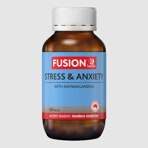 Fusion Health Stress & Anxiety 120 Tablets