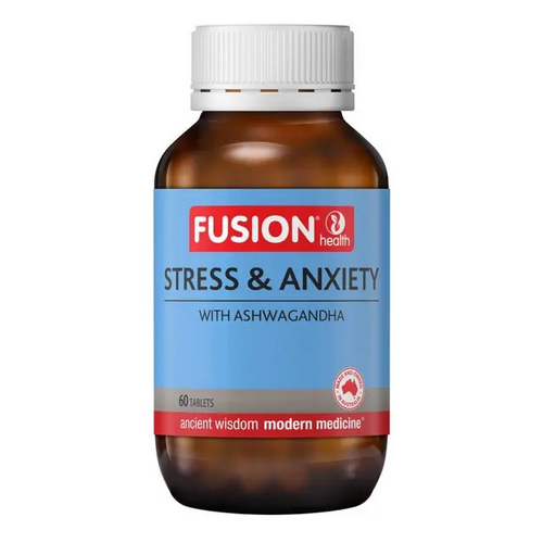 Fusion Health Stress & Anxiety 60 Tablets