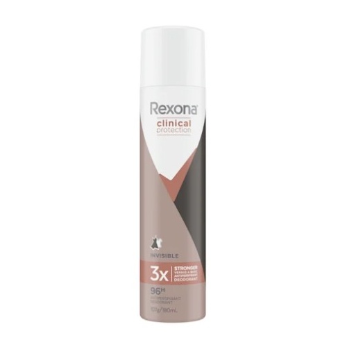 Rexona Women Clinical Protection Antiperspirant Invisible 180mL