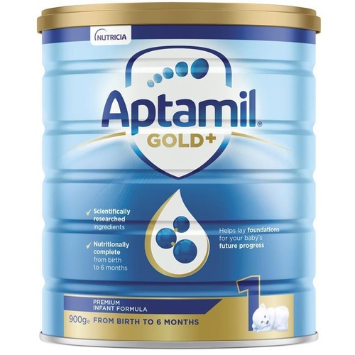 Aptamil Gold Plus 1 Infant Formula 900g
