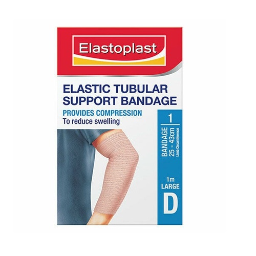Elastoplast Elastic Tubular Support Bandage  Size D 25-43cm Large