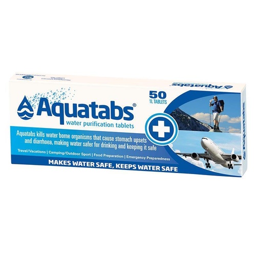 Aquatabs 50 Tablets Water Purification Tablet