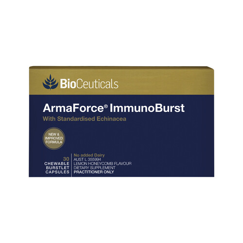 BioCeuticals ArmaForce ImmunoBurst Chewable Lemon Honeycomb 30c