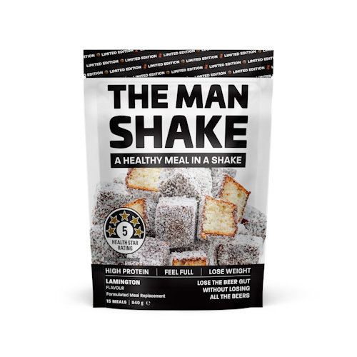 The Man Shake Lamington Limited Edition 840g