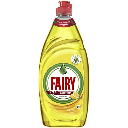 Fairy Dishwashing Liquid Lemon 495ml