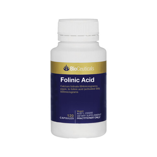 BioCeuticals Folinic Acid 120 Capsules
