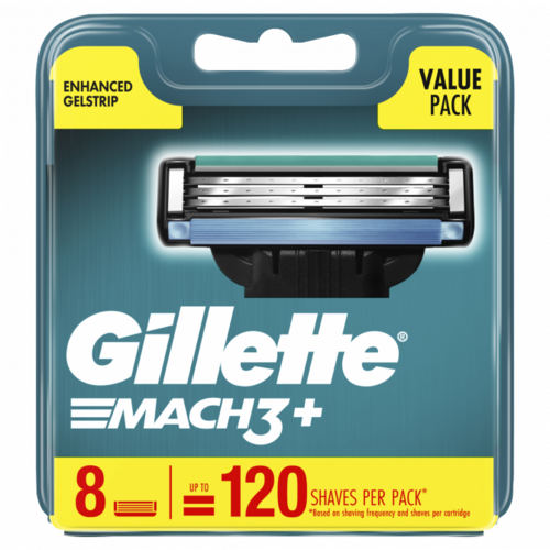 Gillette Mach 3 Cartridges 8 Pack