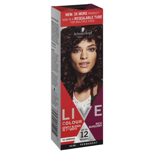 Schwarzkopf Live Colour Rich Burgundy 75mL