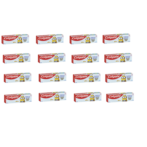 Colgate Toothpaste Kids 6+ Years Mild Mint Gel (Minions) 90g [Bulk Buy 12 Units]