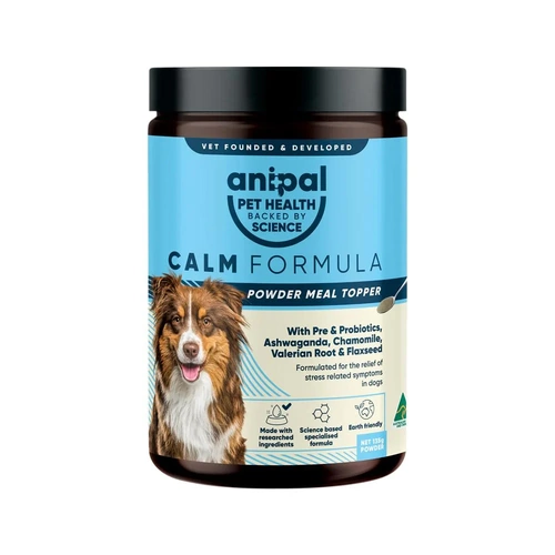 Anipal Calm Formula Powder Meal Topper (For Dogs) 135g