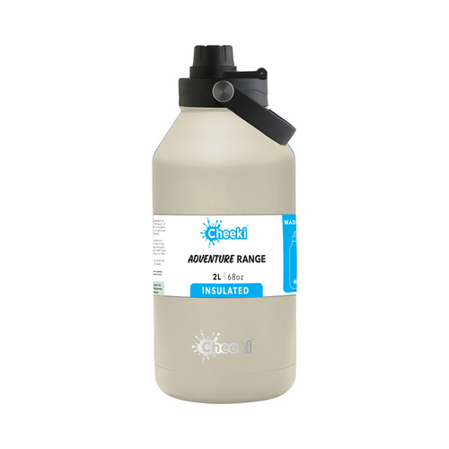 Cheek Insulated Bottle Adventure Sandstone 2L