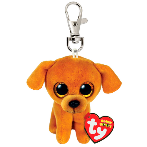 Ty Beanie Boos Zuzu the Tan Dachshund Dog Clip