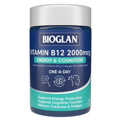 Bioglan Vitamin B12 2000mcg Energy & Cognition 90s
