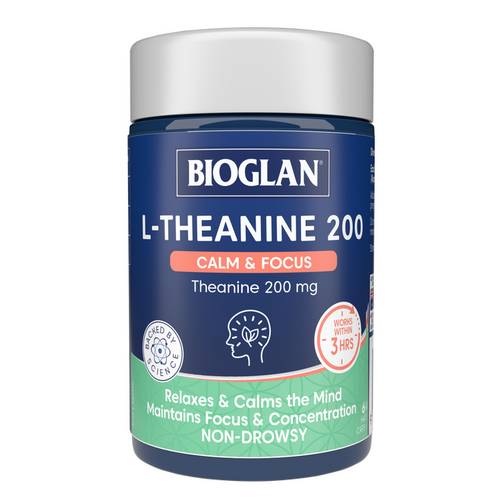Bioglan L-Theanine 200 Calm & Focus 60s