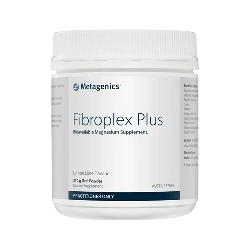 Metagenics Fibroplex Plus Lemon Lime Oral Powder 210g