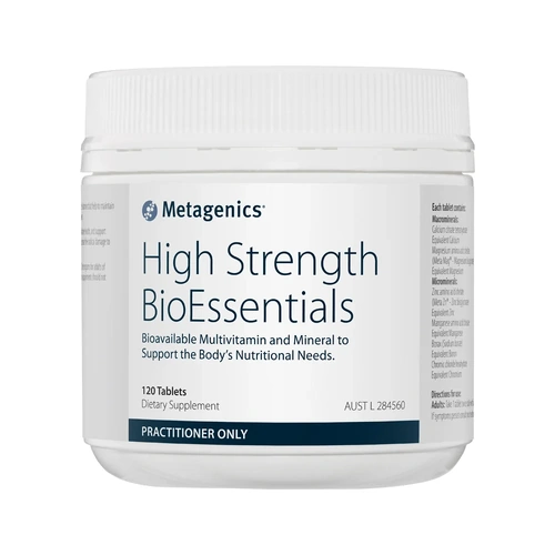 Metagenics High Strength BioEssentials 120 Tablets