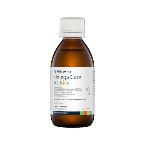 Metagenics Kids Omega Care for Kids Fruity Oral Liquid 200ml