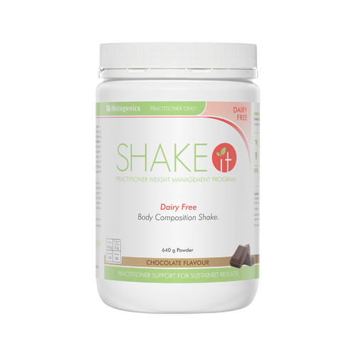 Metagenics Shake It Dairy Free Chocolate Oral Powder 640g