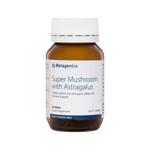 Metagenics Super Mushroom with Astragalus 30 Tablets