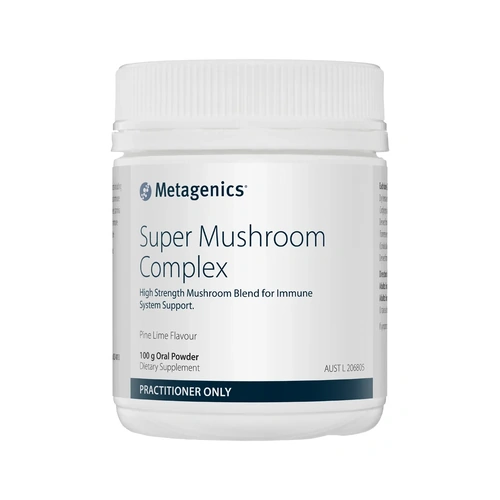 Metagenics Super Mushroom Complex Pine Lime Oral Powder 100g