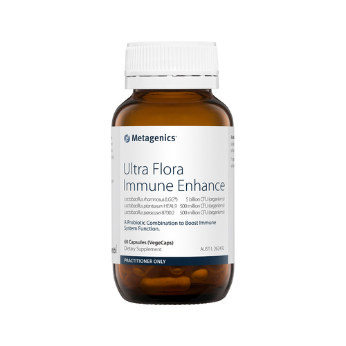 Metagenics Ultra Flora Immune Enhance 60 Veg Capsules
