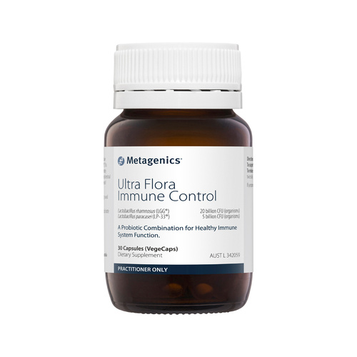 Metagenics Ultra Flora Immune Control 30 Veg Capsules