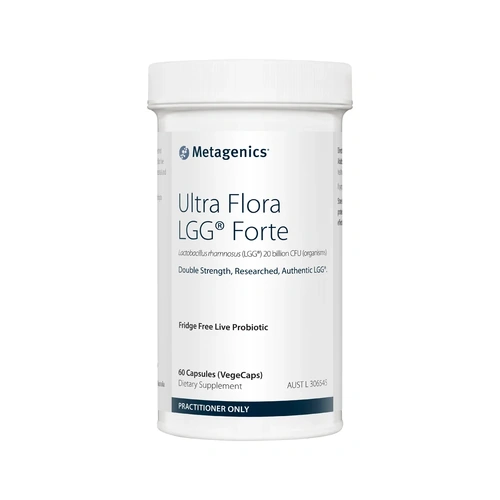 Metagenics Ultra Flora LGG Forte 60 Veg Capsules
