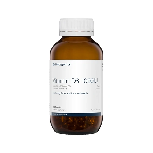 Metagenics Vitamin D3 1000IU 270 Capsules