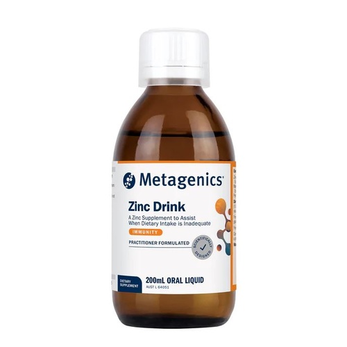 Metagenics Zinc Drink Oral Liquid 200ml